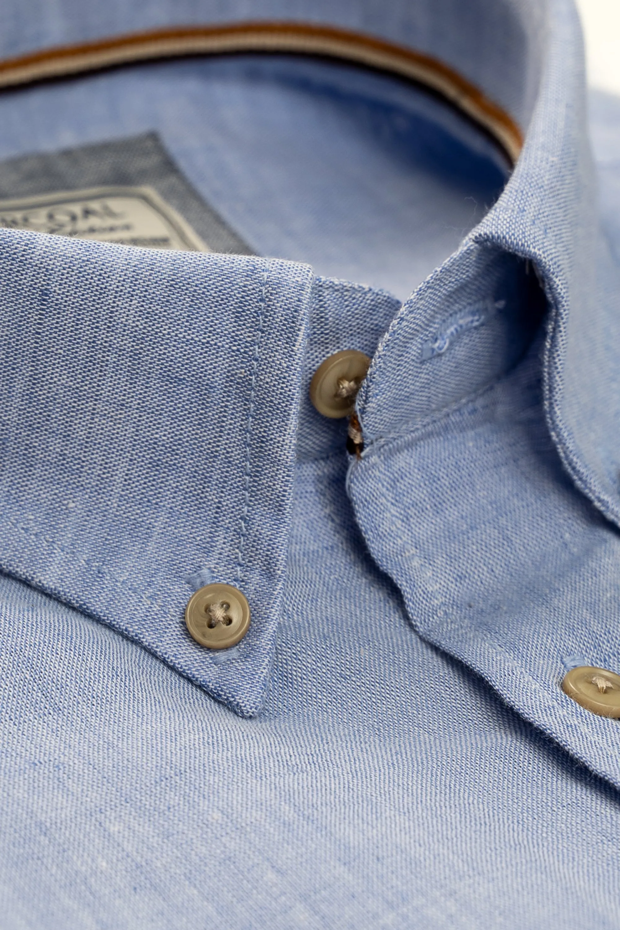 LIMITED EDITION LINEN FABRIC SHIRTS SKY BLUE