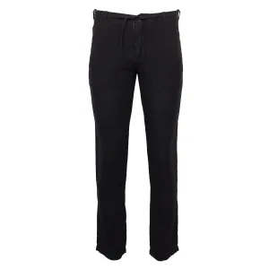 Linen Belt Loop Pants (Charcoal Grey)