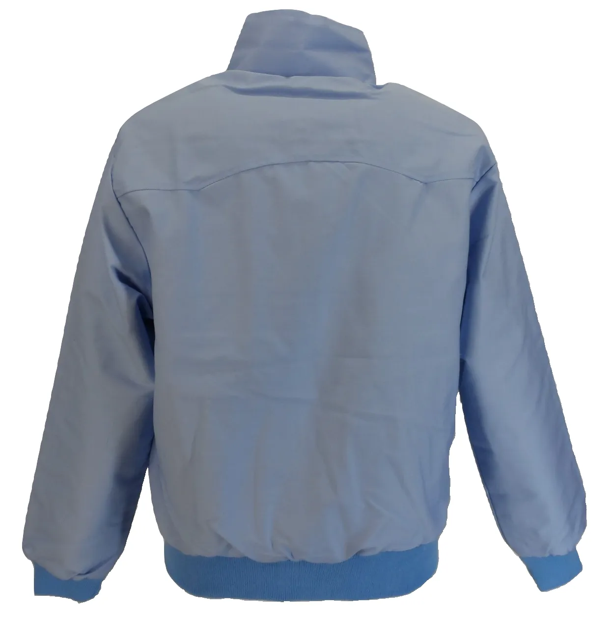 Mazeys Ladies Classic Sky Blue Harrington Jackets