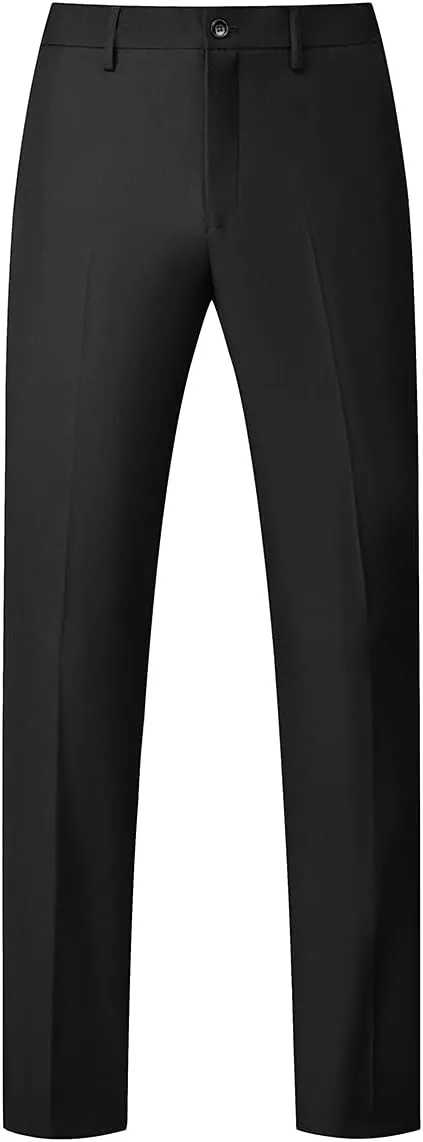 Mens 3 Piece Tuxedo Suits Slim Fit Casual Suit Blazer Two Button Wedding Prom Jackets Vest&Trousers