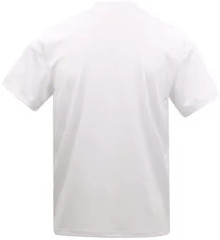 Mens Short Sleeve Black Classic T-Shirt Moisture Wicking Athletic Exercise Fitness Gym Workout Top