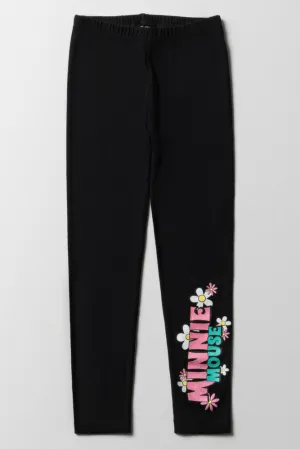 Minnie Mouse Leggings Black
