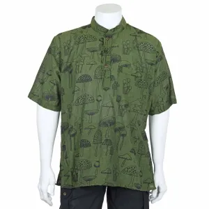 Mushroom Print Short Sleeved Kurta