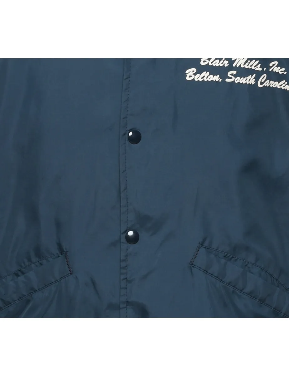 Navy Classic Coach Jacket - L
