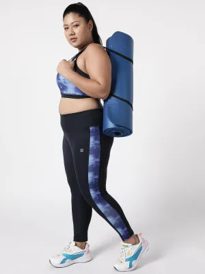 Navy Sky Print Summer Breeze leggings