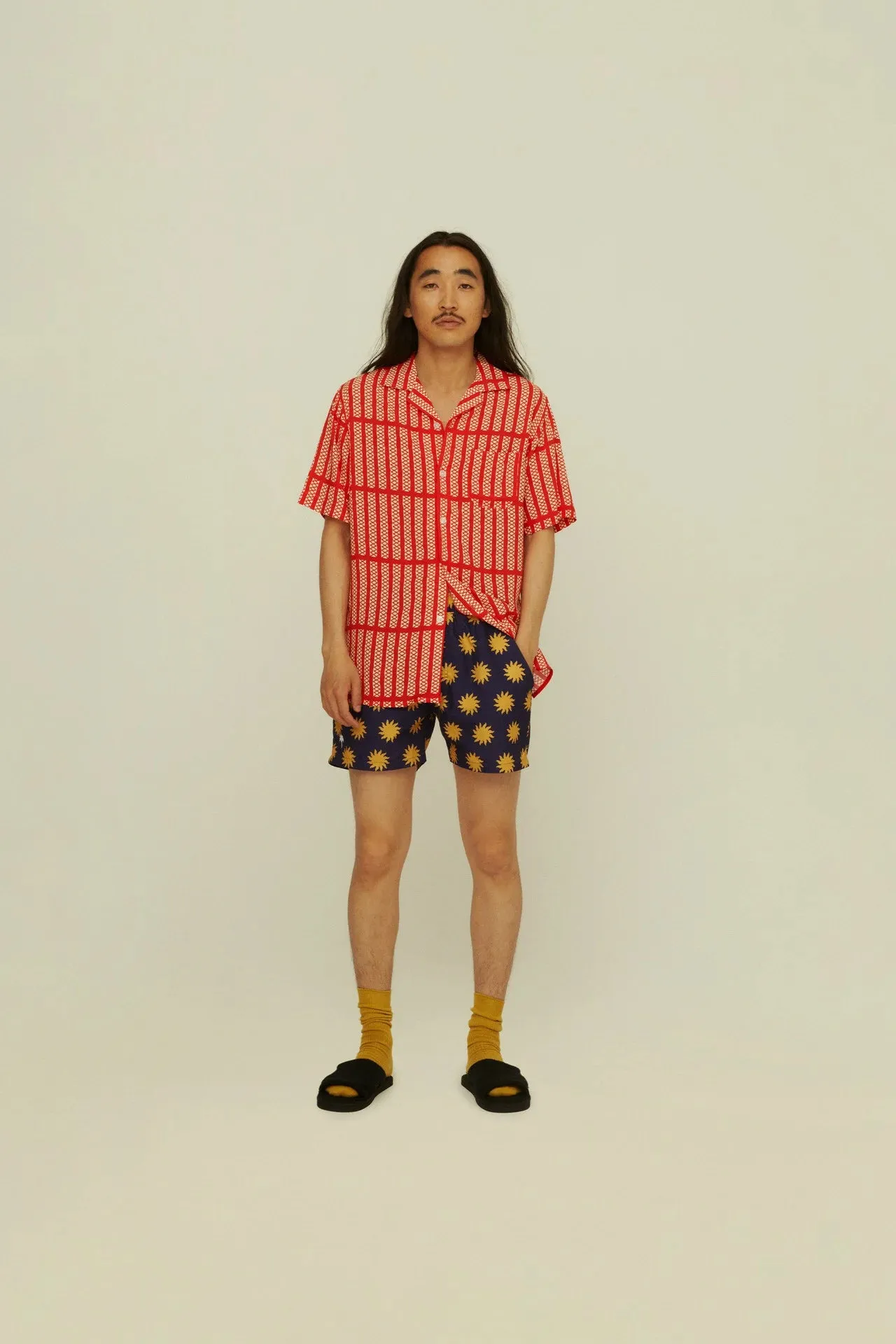 OAS Viscose Shirt - Railway Red