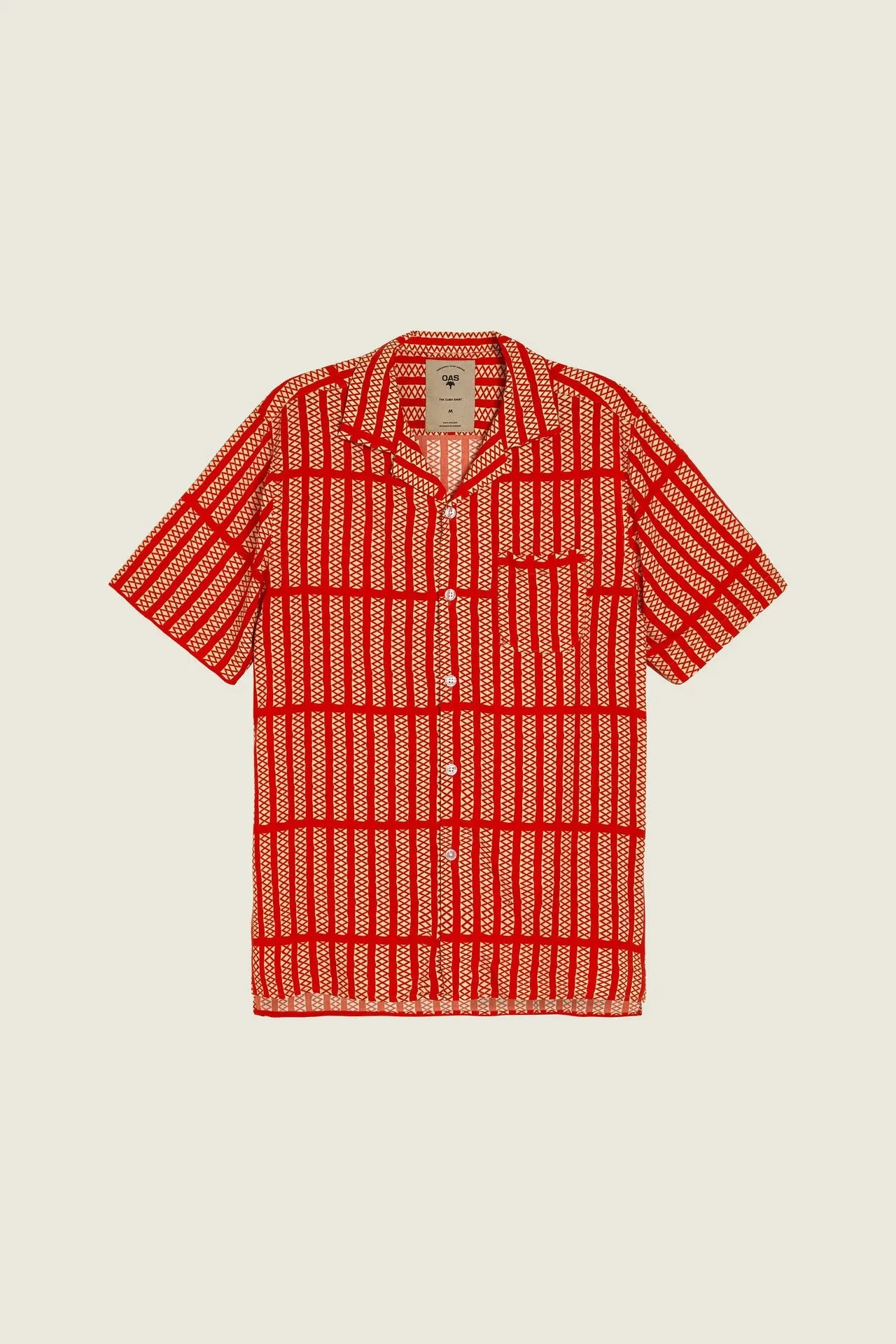 OAS Viscose Shirt - Railway Red