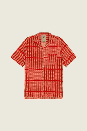 OAS Viscose Shirt - Railway Red