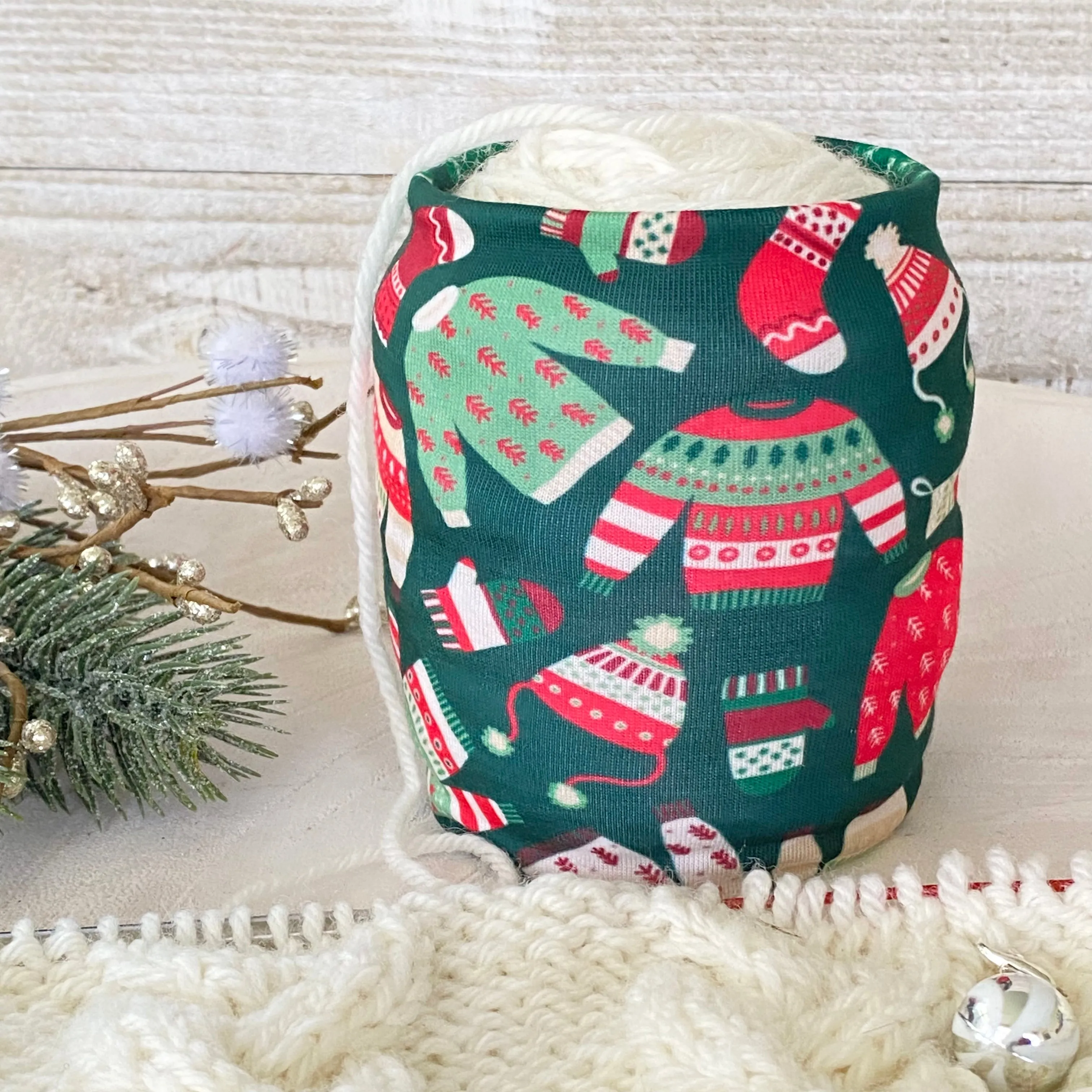 Old World Christmas Sweater Lover Skein Coat