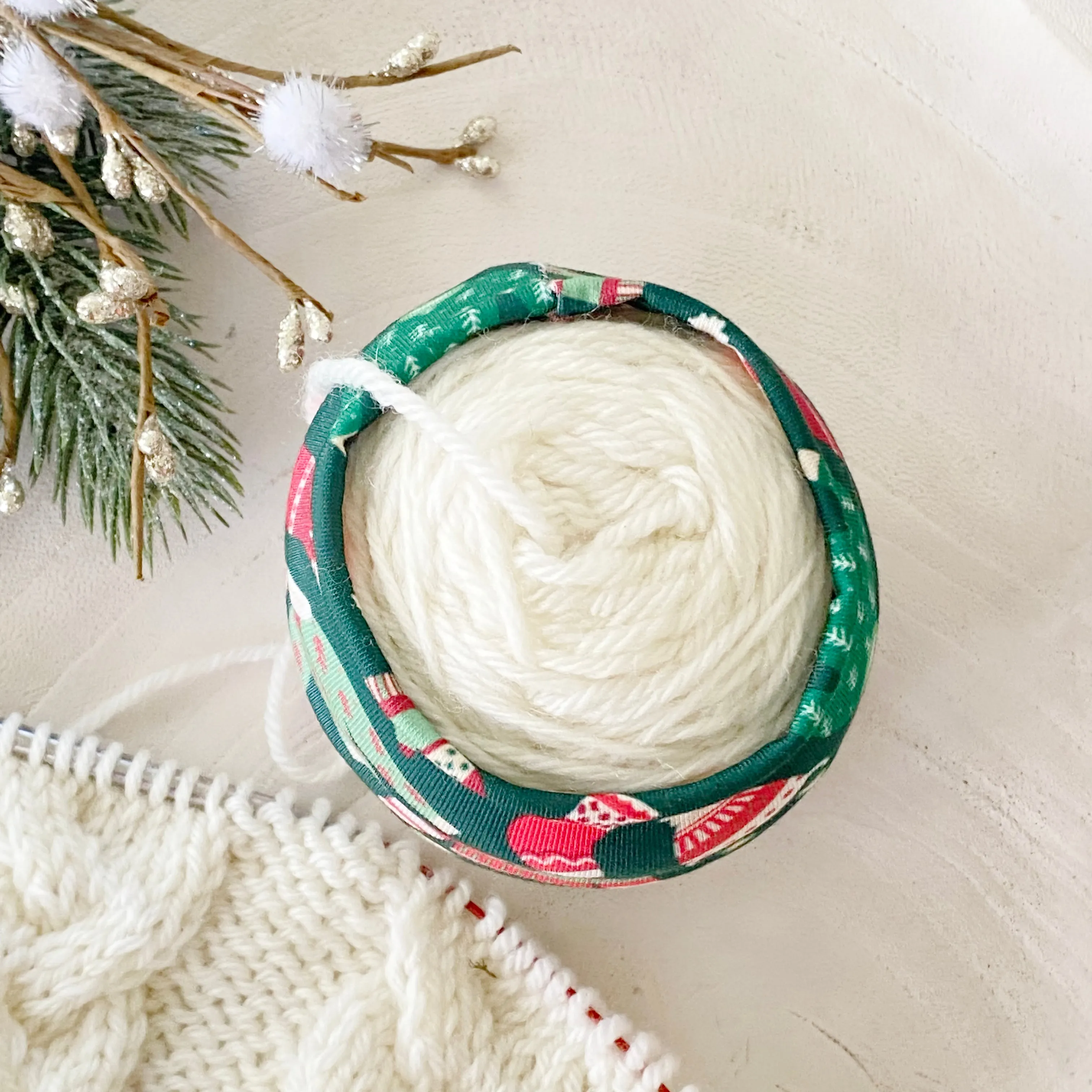 Old World Christmas Sweater Lover Skein Coat