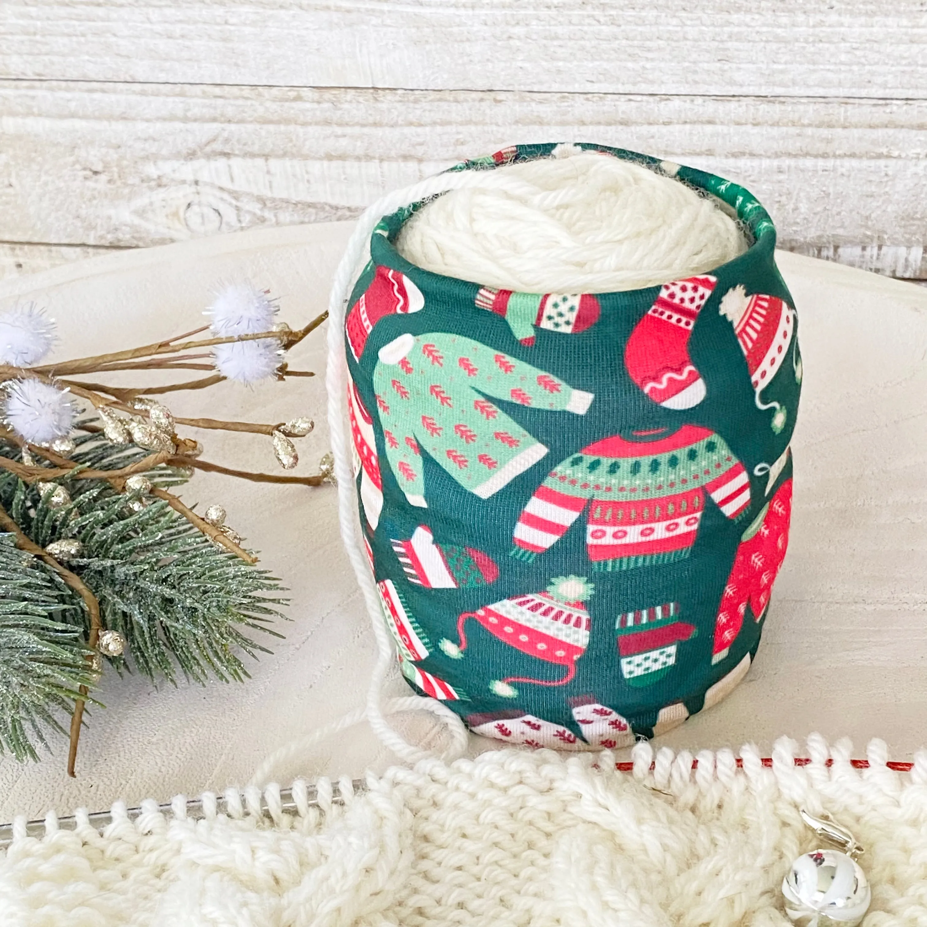 Old World Christmas Sweater Lover Skein Coat