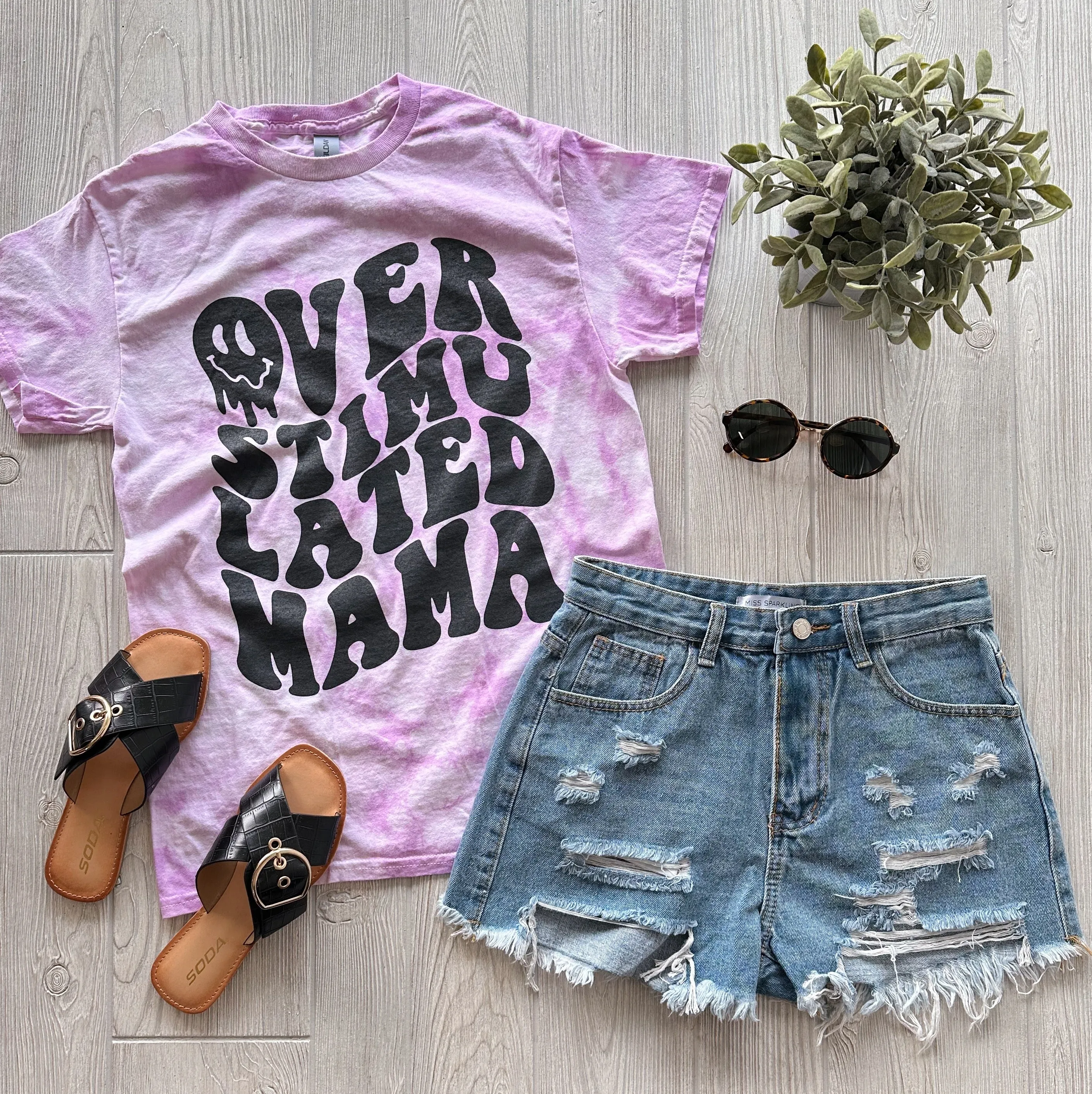 Overstimulated • Lilac Tie Dye