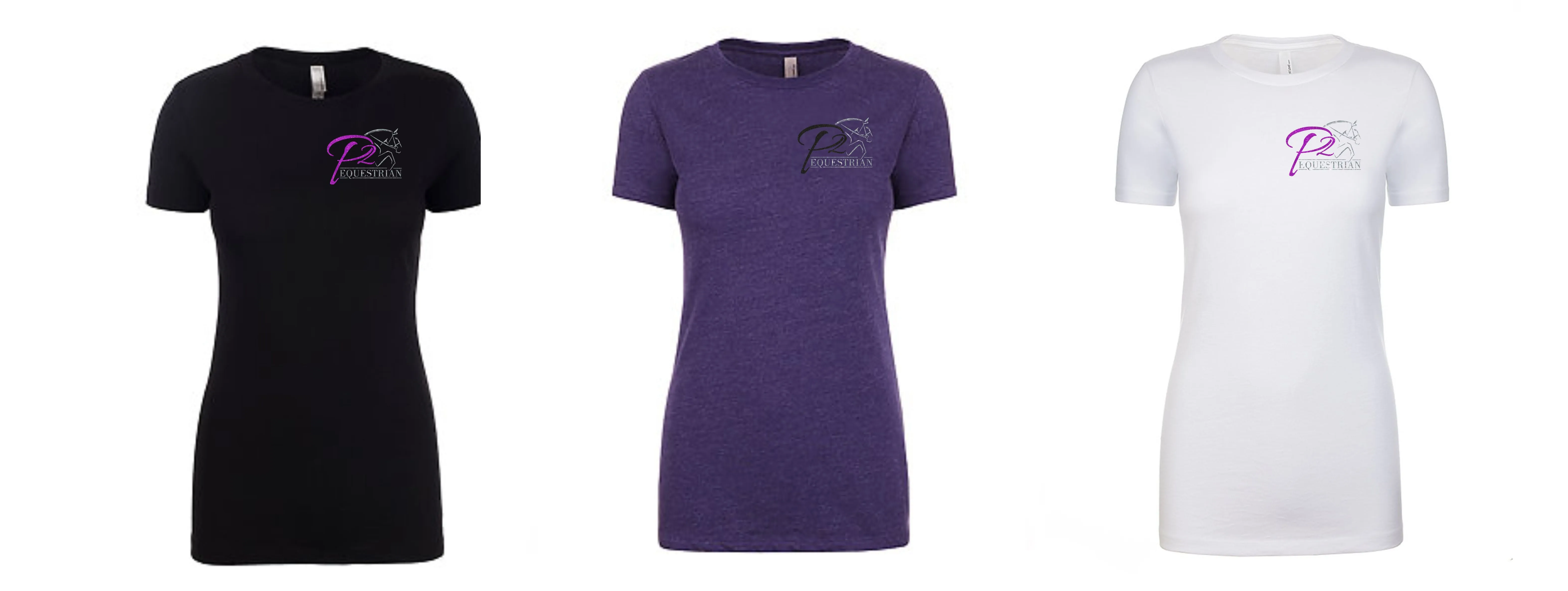 P2 Equestrian Next Level Ladies and Girls Tee