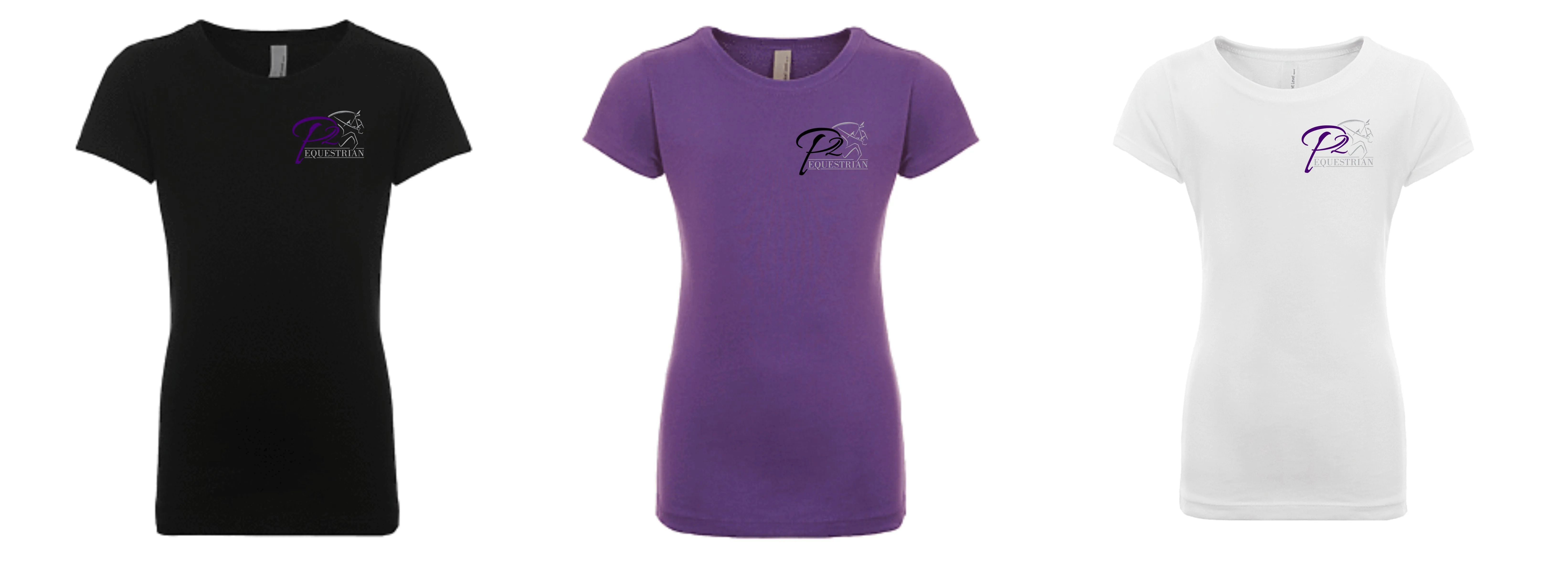 P2 Equestrian Next Level Ladies and Girls Tee