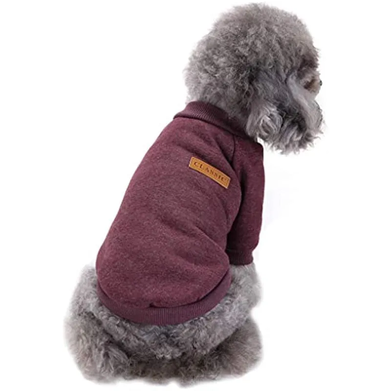 Pet Dog Classic Knitwear Sweater Warm Winter Puppy Pet Coat Soft Sweater Clothing