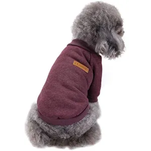 Pet Dog Classic Knitwear Sweater Warm Winter Puppy Pet Coat Soft Sweater Clothing