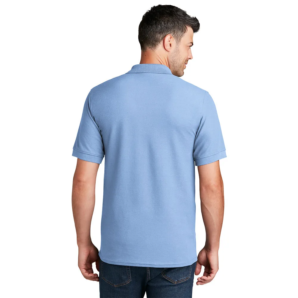 Port & Company® Core Blend Pique Polo - Light Blue
