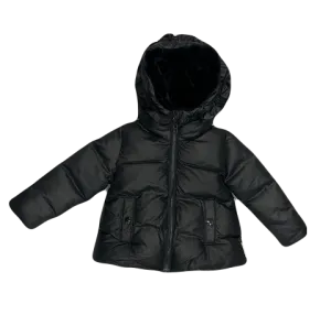 Raygo Ruffle Black Girls Coat