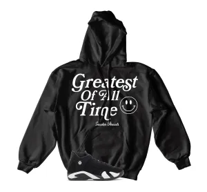 Retro 14 Black/White Goat Hoody