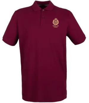Royal Air force Airman Polo Shirt - XXL - Maroon