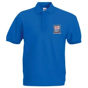 Royal Navy (FLAG) Polo Shirt - Large - Blue