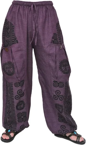Siamrose Yoga Harem Pants Men Women Casual Baggy Lounge Trousers 2 Big Pockets