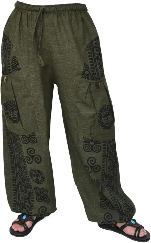 Siamrose Yoga Harem Pants Men Women Casual Baggy Lounge Trousers 2 Big Pockets