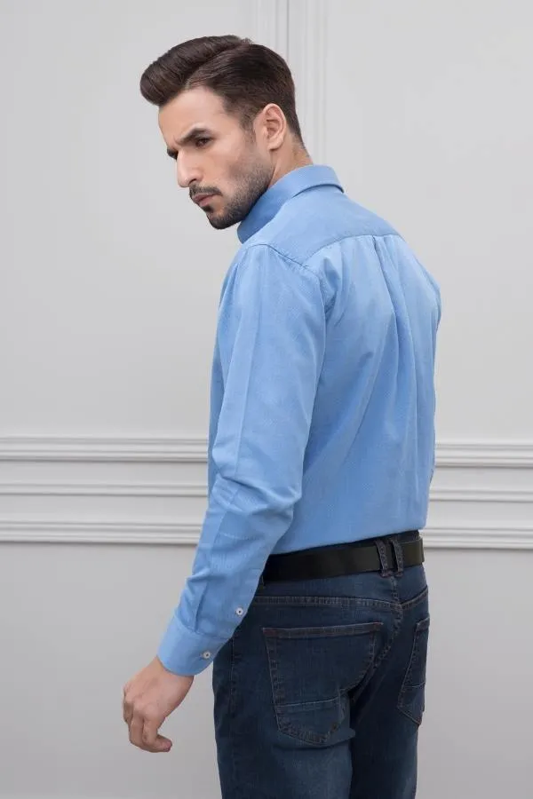 SMART SHIRT FULL SLEEVE SKY BLUE