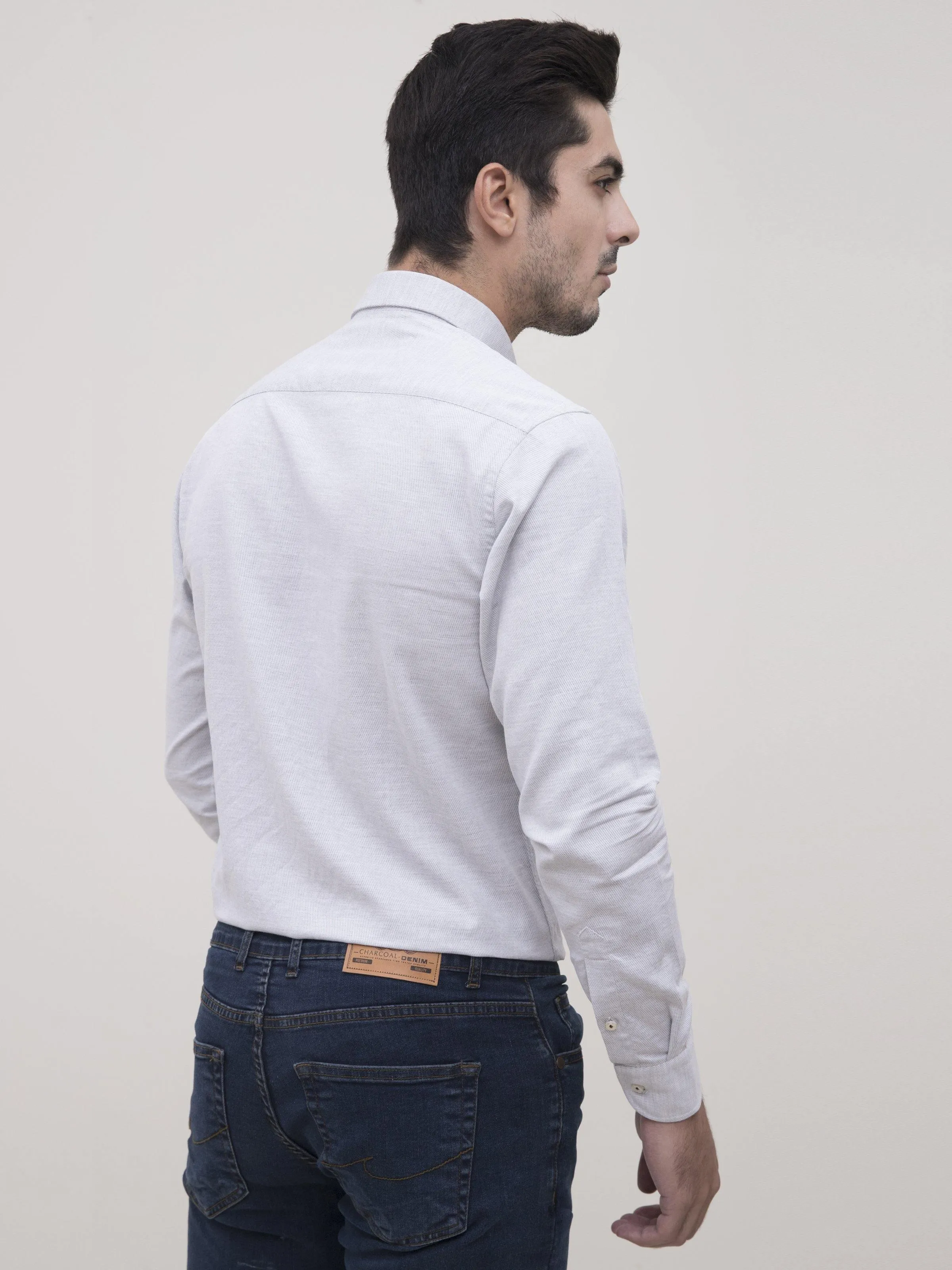 SMART SHIRT LIGHT GREY