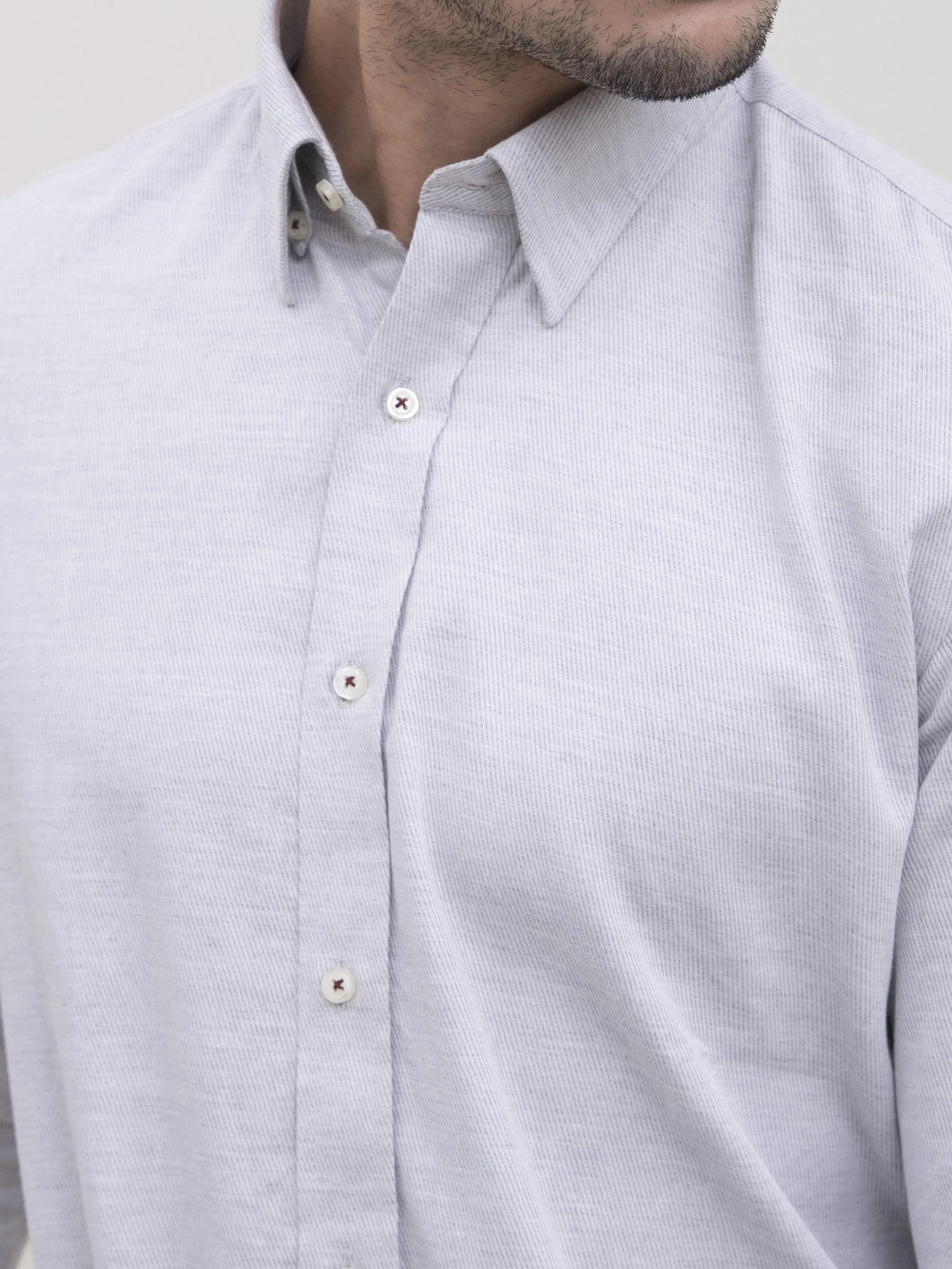 SMART SHIRT LIGHT GREY
