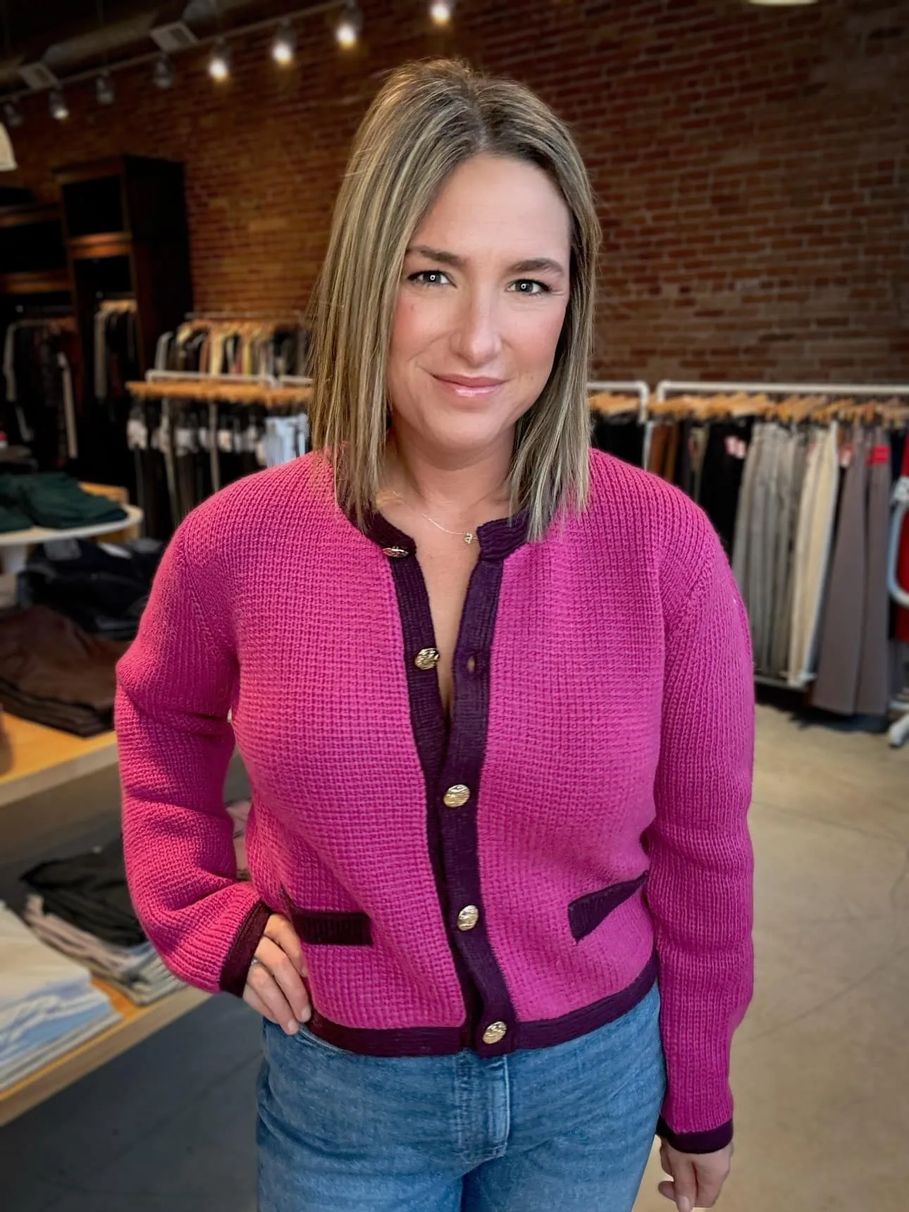 Steve Madden Fantino Sweater Jacket