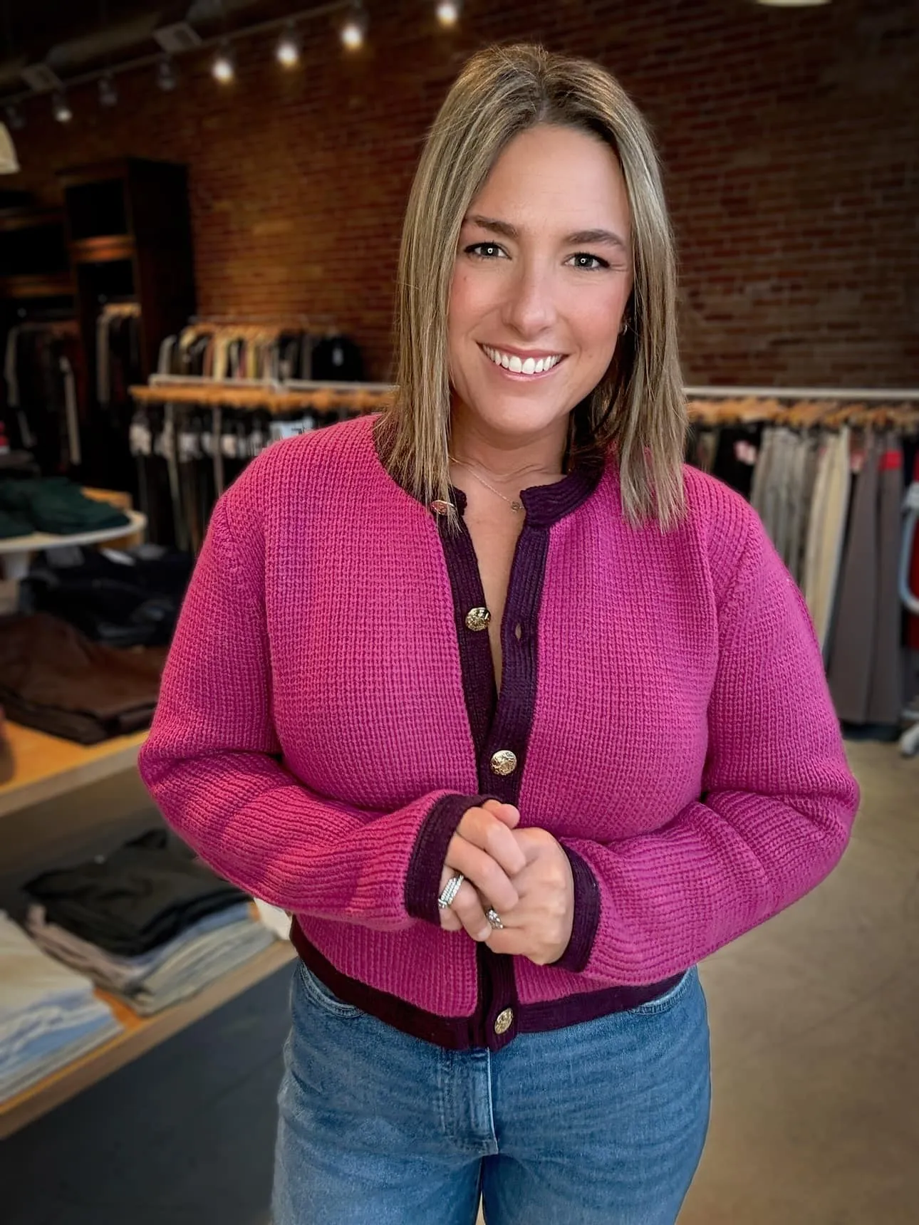 Steve Madden Fantino Sweater Jacket