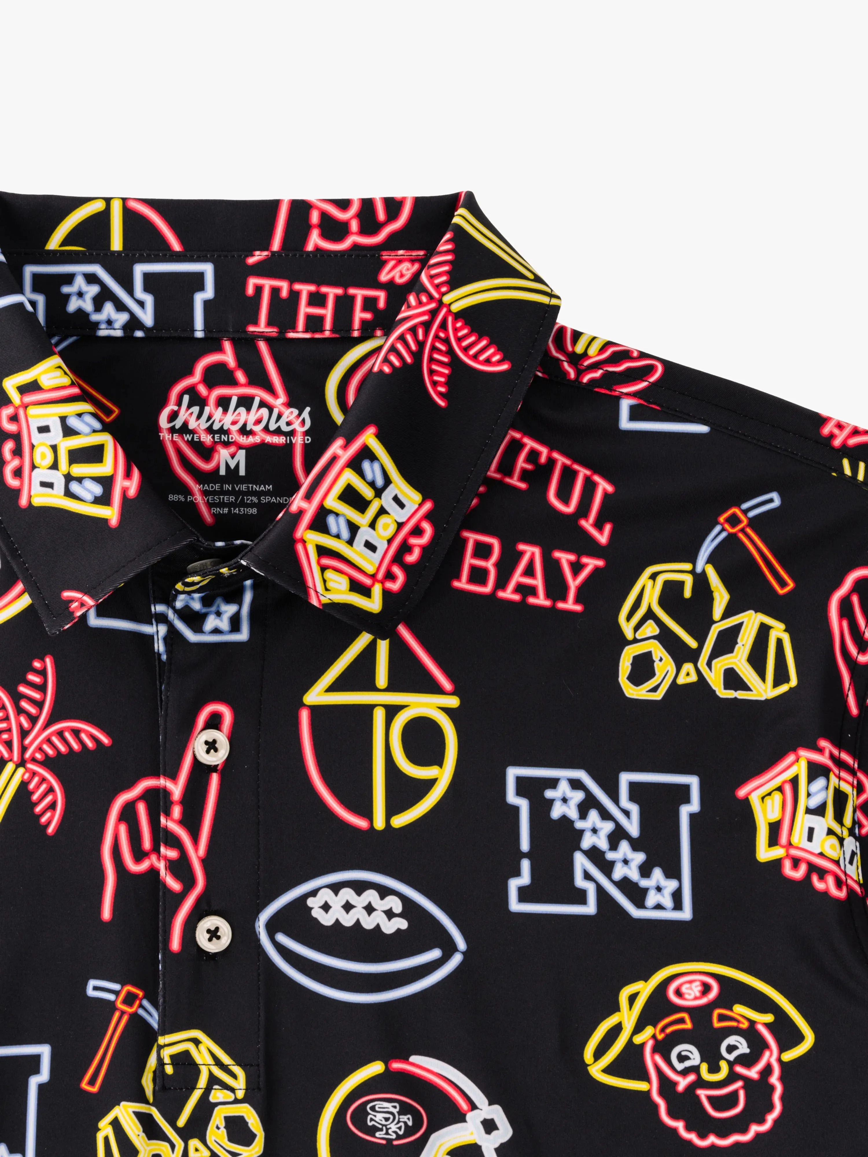 The Neon 49ers (NFL Performance Polo)