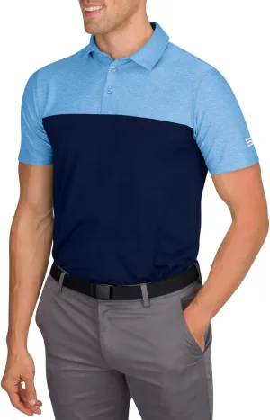 Three Sixty Six Quick Dry Golf Shirts for Men - Moisture Wicking Short-Sleeve Casual Polo Shirt