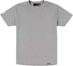 TRUEWERK B1 Sun Short Sleeve Tees for Men, Sun Protection Shirts, Moisture Wicking, UPF  50 Thermo Regulating Shirt Light Grey