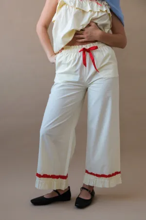 TULA FRILLY HEM TROUSER