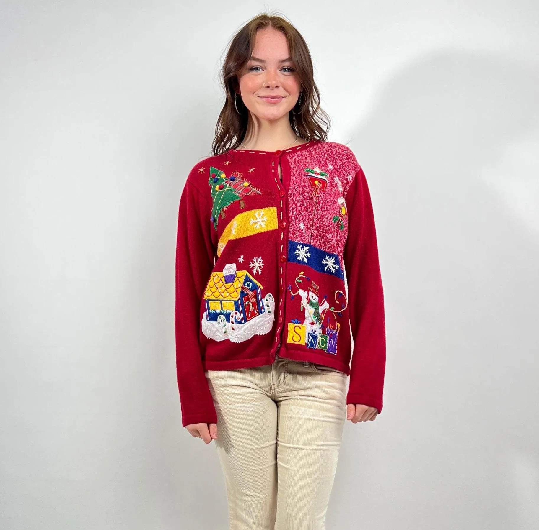 Vintage Ugly Christmas Sweaters M | All Sizes | Tacky Christmas Sweaters | Holiday