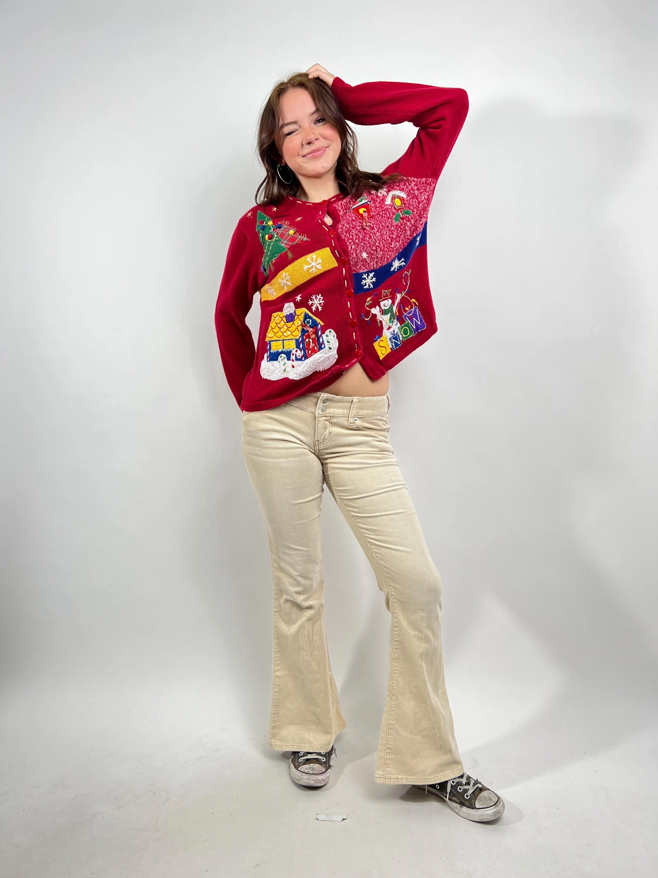 Vintage Ugly Christmas Sweaters M | All Sizes | Tacky Christmas Sweaters | Holiday
