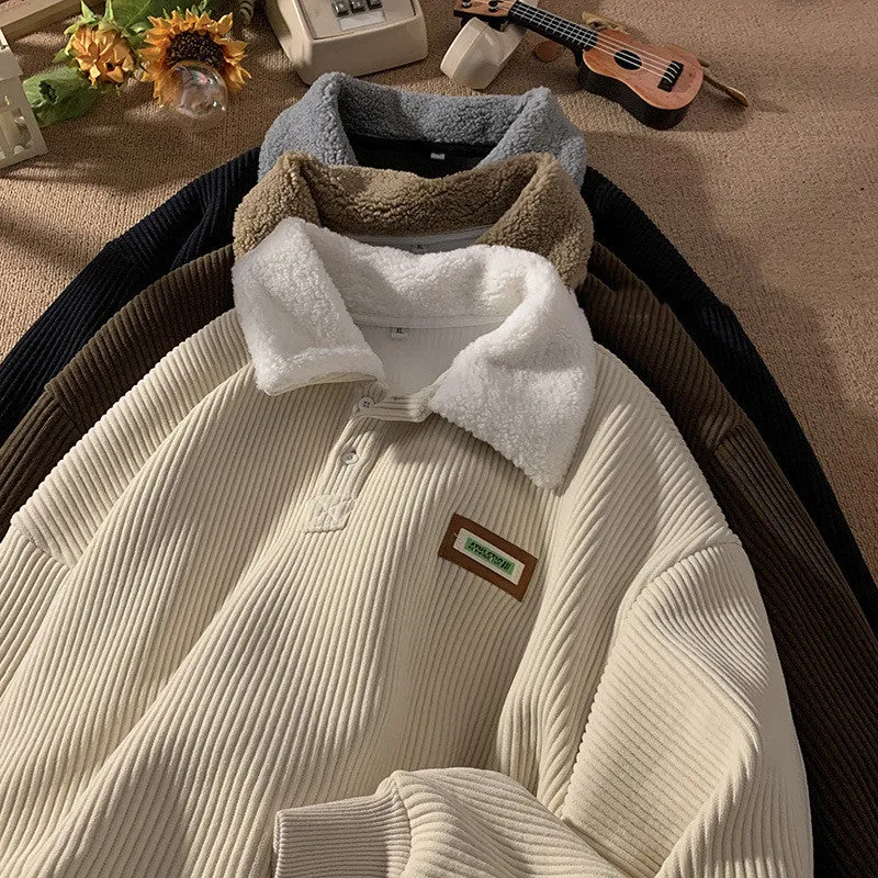 Warm Polo Collar Sweater