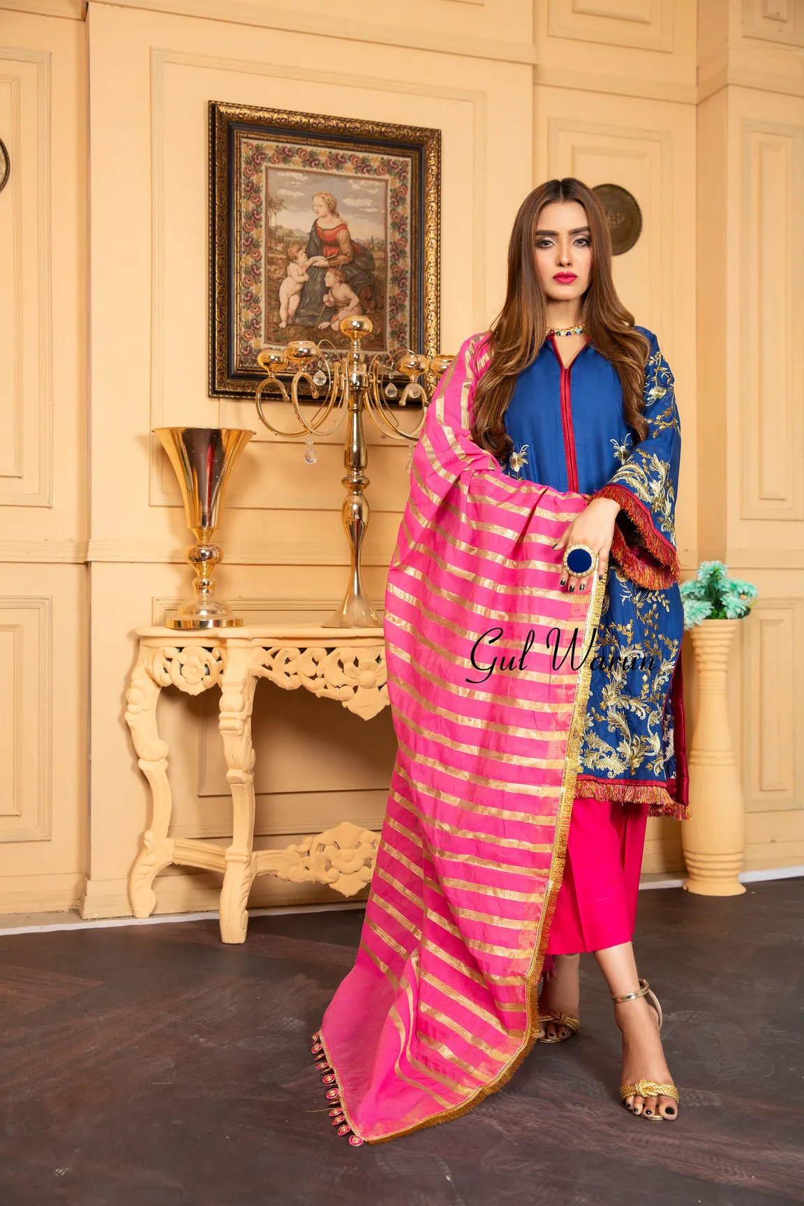 Winter Ready to Wear Embroidered Collection by Gulwarun 06