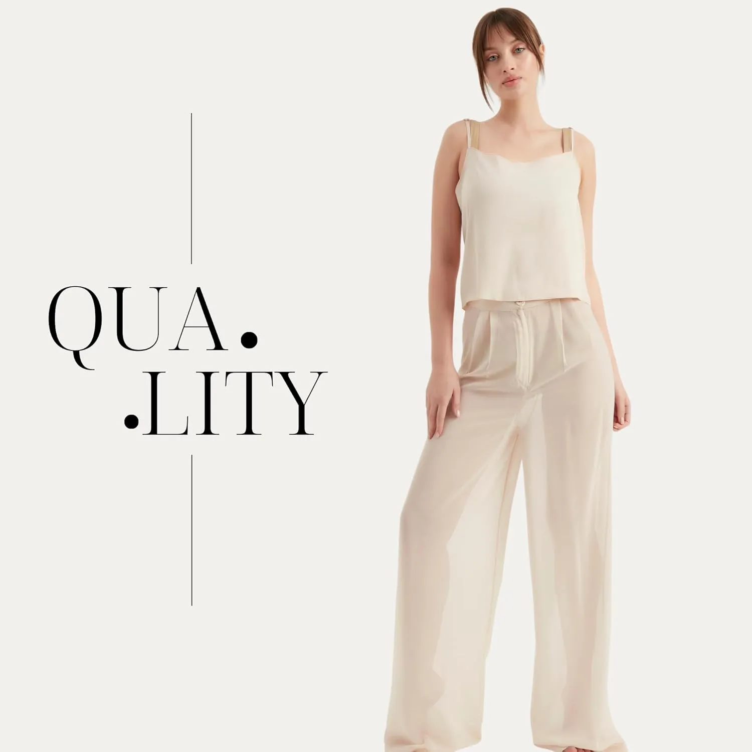 Women's Chiffon Pants | Casual Wide Leg High Waist Palazzo Trousers | Summer Evening Women Pants Clothes