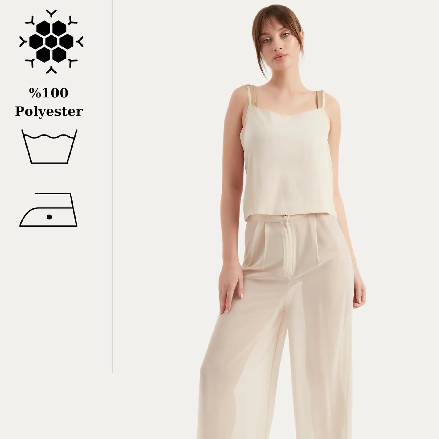 Women's Chiffon Pants | Casual Wide Leg High Waist Palazzo Trousers | Summer Evening Women Pants Clothes