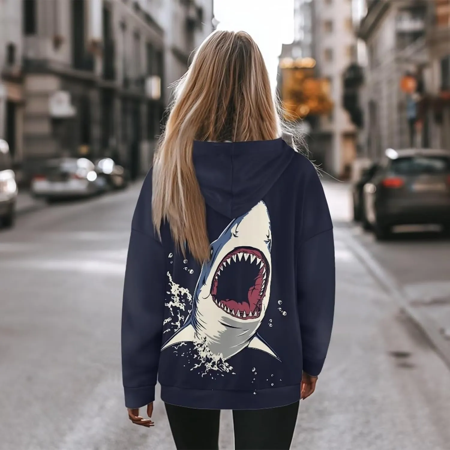 Women's Oversized Sweatshirt Long Sleeve Pullover Sweatshirts Casual Fashion Tops Hoodies