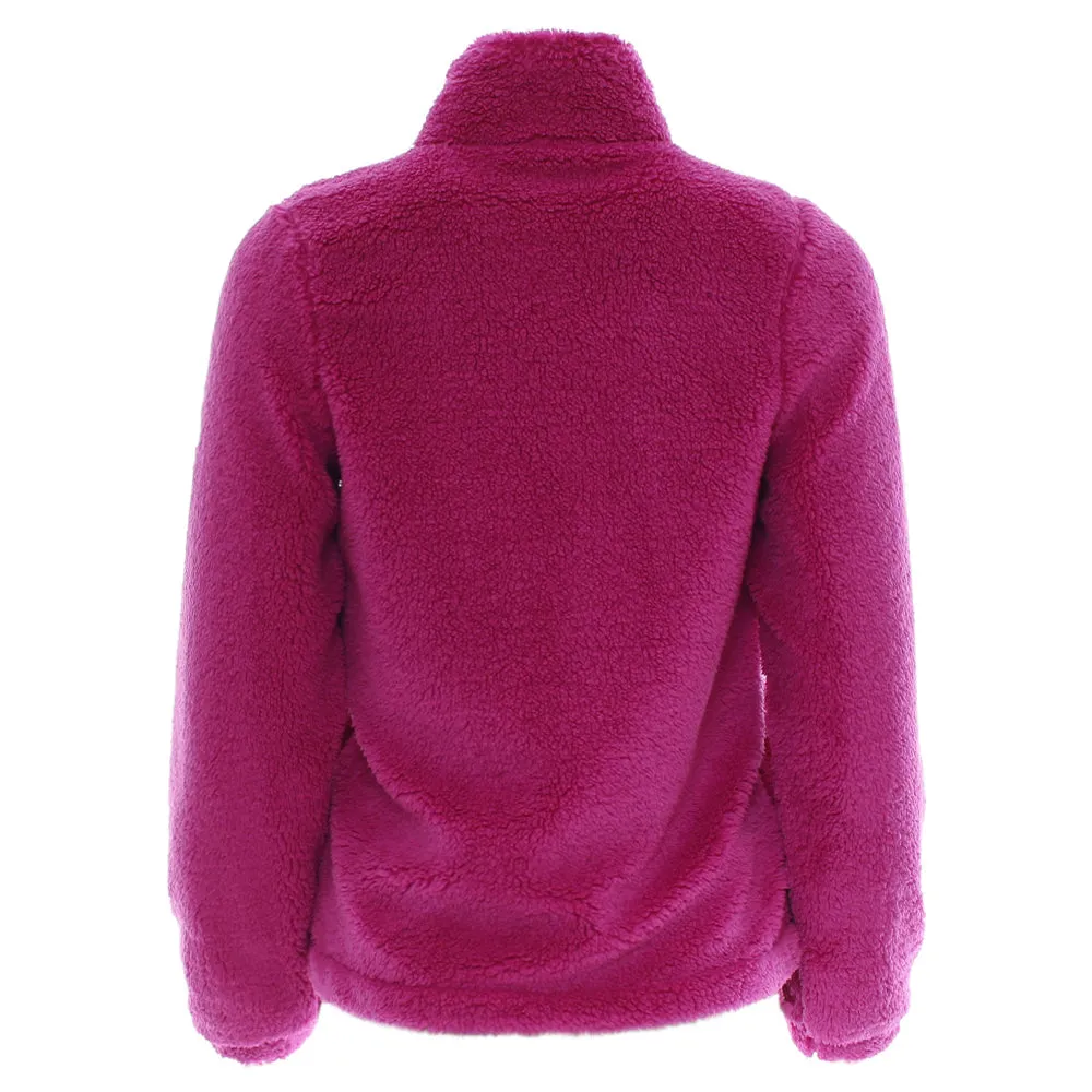Zahra Teddy Bomber in Magenta