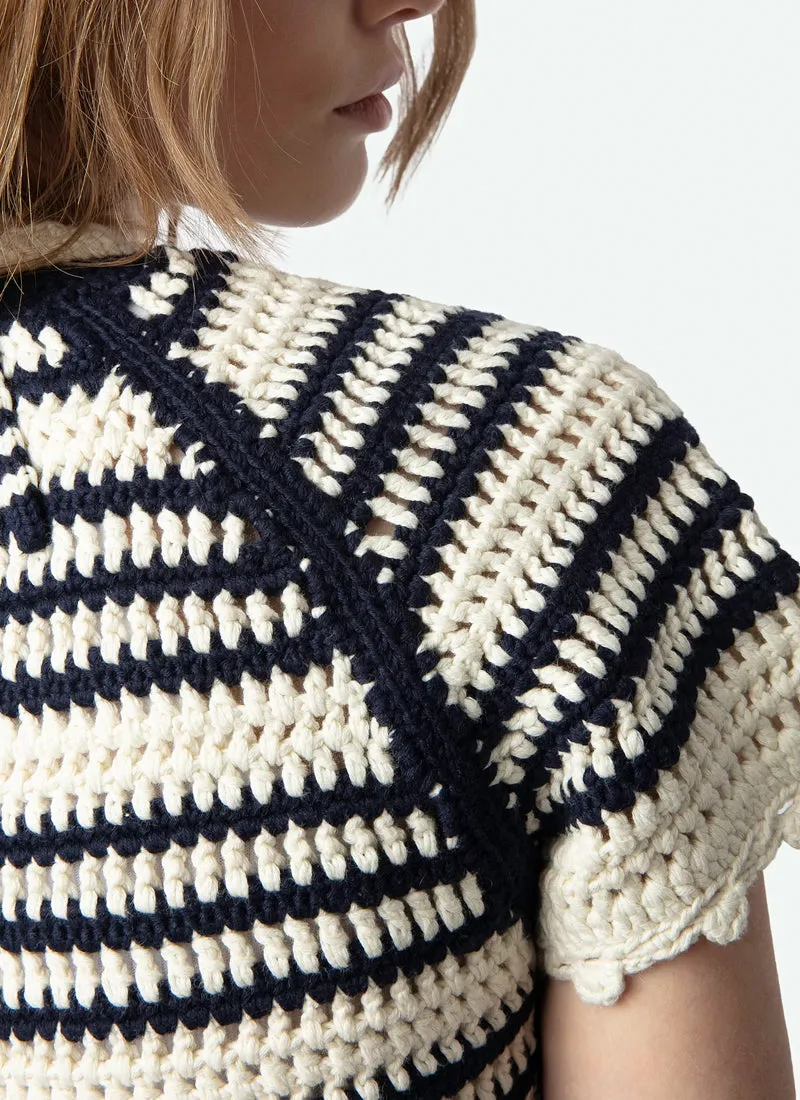 Zelie Co Crochet Cardigan